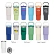 30 oz Vacuum Insulated Stainless Steel Tumbler with Straw