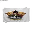 Promo Sublimated Microfiber Terry Beach Towel 30x60