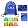 Colourful Waterproof Polyester Drawstring Shoulder Bag