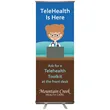 24'' X 63" Custom Retractable Banner Stand
