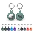 Silicone Tag Holder Keychain Holder With Metal Carabiner