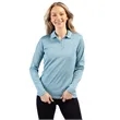 Clique Spin Eco Performance Pique Long Sleeve Womens Polo