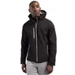 Clique Serac Stretch Softshell Hooded Full Zip Mens Jacket