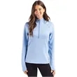 Cutter & Buck Peshastin Fleece Recycled Womens Half Zip P...