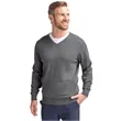 Cutter & Buck Lakemont Tri-Blend Mens V-Neck Pullover Swe...