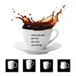 Water Coffee Mark Cup Custom
