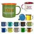 12 oz. Two-tone Enamel Coffee Mugs