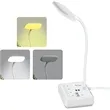 Desk Light with 2 USB Charging Port and 4 AC Power Outlet