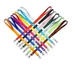 Multicolor Nylon Silkscreen Lanyard