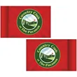 6" x 8" Double Sided Golf Flag with Tube