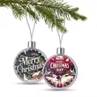 3" Clear Round Full Color Aluminum Sheet Ornament