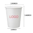 9 oz Eco Friendly Paper Cup White Digital