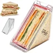 Reusable Triangle Sandwich Container With Magnetic Lid