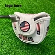 Golf Putter Cover Headcover With Pu Leather America Mallet