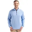 Cutter & Buck Peshastin Fleece Recycled Mens Half Zip Pul...