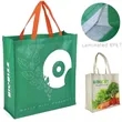 Waterproof RPET Laminated Shopping Bag -15.8 " x 6 " x 15.8"
