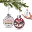 Free Shipping Clear Ball Full Color Aluminum Sheet Ornament