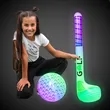 Light Up Golf Club and Ball Inflatable Set