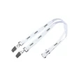 Double Bulldog Clips Lanyard