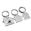 Metal House Keychain