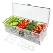 4.7L Party Picnic Fresh Chilled Condiment Fruit Tray Box