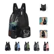 Mesh Backpack with Wet Pockets - Swimming Bag