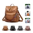 Women's Fashion Leather Backpack Purse