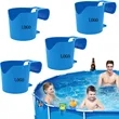 ABS No-Spill Poolside Easy To Clip On Pool Drink Cup Holder