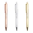 Click Activated Metal Pen