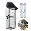67OZ. Water bottle with straw portable sports fitness cup