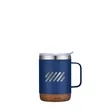 Slate 12 oz Vacuum Mug with Cork Bottom