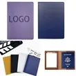 Customizable Portable Aircraft PU Leather Passport Case