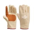 Double Layer Thickening Canvas Work Gloves