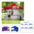 10' x 10' Canopy Tent - Vibrant Custom Design