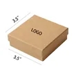 Retro Kraft Paper Jewelry CreativePackaging Box