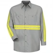 Reflective Industrial Work Shirt (Long Sleeve)