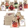 Halloween Burlap Gift Bags