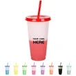24 oz Color Changing Mood Stadium Cup With Straw