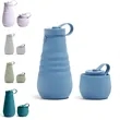 20oz Leak-Proof Collapsible Water Bottle Reusable Travel Cup