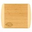 13 1/2"x11 1/2" Bamboo 2-Tone Cutting Board