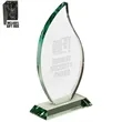 Unique Flame Design Jade Glass Awards