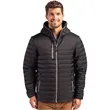 Clique Valhalla Full Zip Mens Puffer Jacket