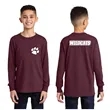 Adult Wildcats Maroon Long Sleeve Shirt