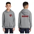 Youth Wildcats Athletic Heather Grey Pullover Hoodie Option