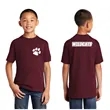 Maroon Youth T-Shirt - Wildcats Imprint