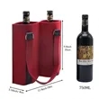 Felt Wine Carrier Tote Bag With Handle