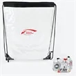 Plastic Waterproof Transparent Storage Shoe Bag Backpack