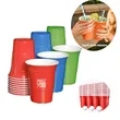 16oz Plastic Mug Reusable Double Wall Insulated Soda Cups