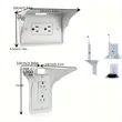 Outlet Shelf Wall Holder