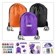 Drawstring Backpack Set for Gym and Sports